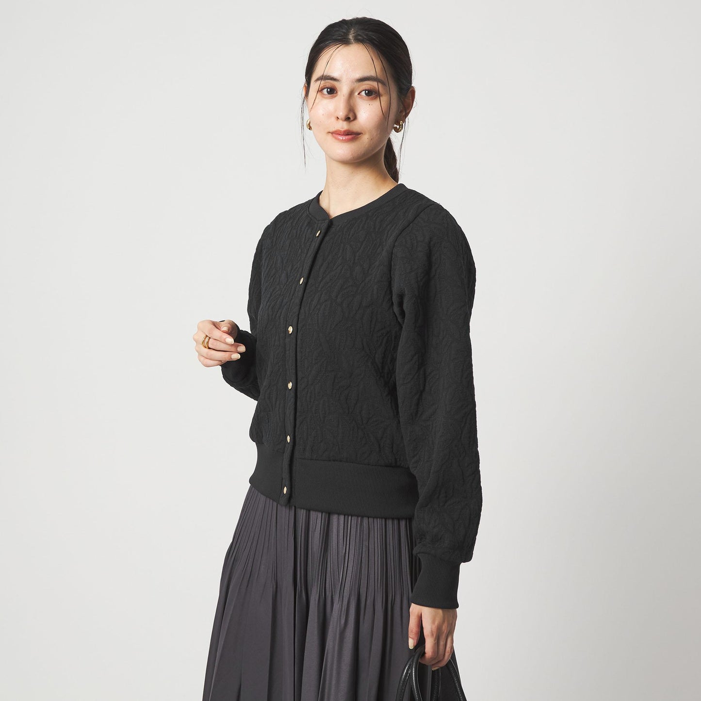 フクレジャカード カットソー カーディガン