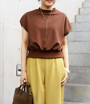 ポンチカットショートトップス