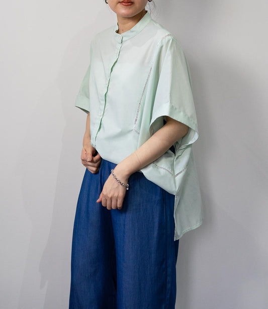 はしごレースオーバーサイズブラウス