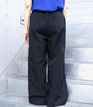 【接触冷感】ワイドストレートパンツ