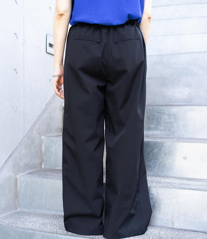 【接触冷感】ワイドストレートパンツ