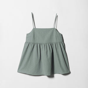 ポリエステルジャガード レイヤードキャミソール