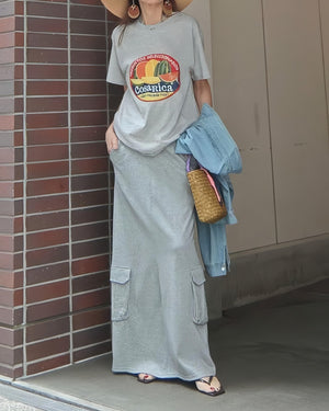 ヴィンテージタッチのスイカＴシャツ
