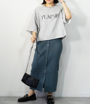 ミニ裏毛ロゴプルオーバー