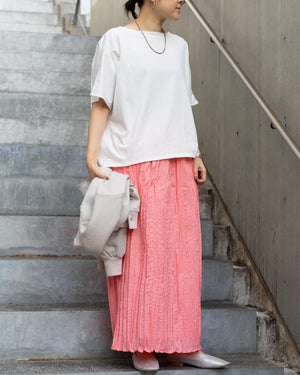 半袖コクーンカットソー