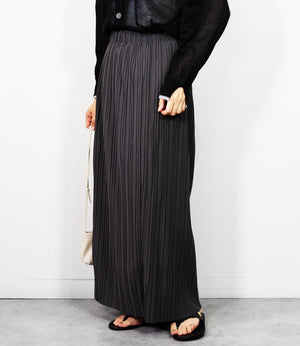 ストレートプリーツスカート