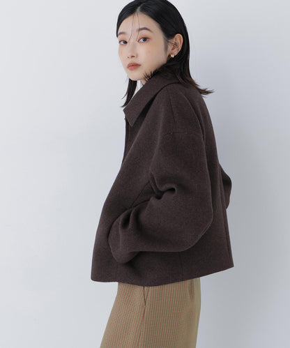 ＜朝比奈 彩さんコラボ＞ステンカラージップブルゾン