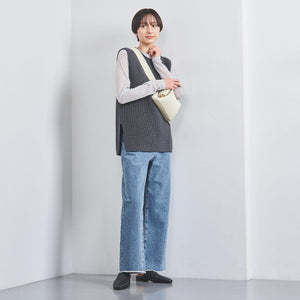 カットオフ デニムパンツ