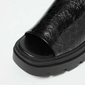 ＜SY＞ ボリュームソール サンダル70●