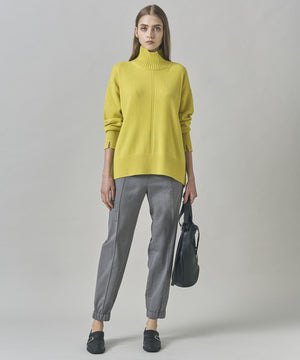 ソフトカシミヤミックス ハイネックニット