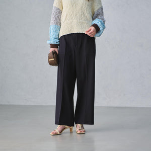 アセテートポリエステル ベイカーパンツ