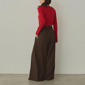 ルーズワイドスラックス