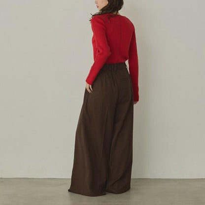 ルーズワイドスラックス