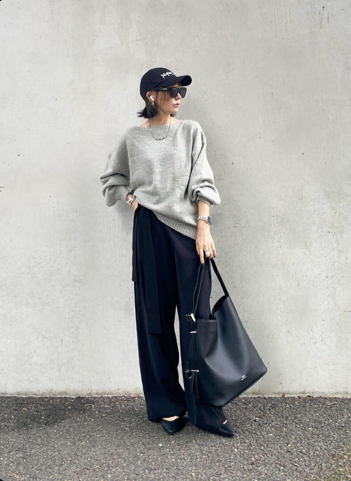 ワイドラップパンツ