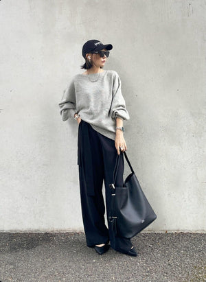 ワイドラップパンツ