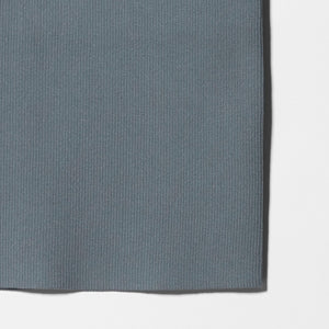 【WEB限定 Wardrobe DAILY MINIMAL】ポリエステルコットン リブニットタイトスカート ウォッシャブル