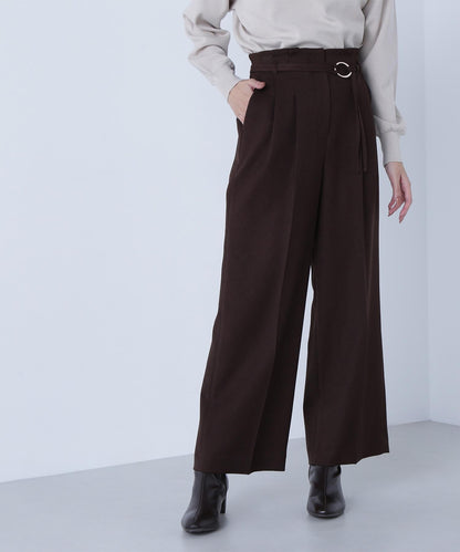 ダブルベルトワイドパンツII