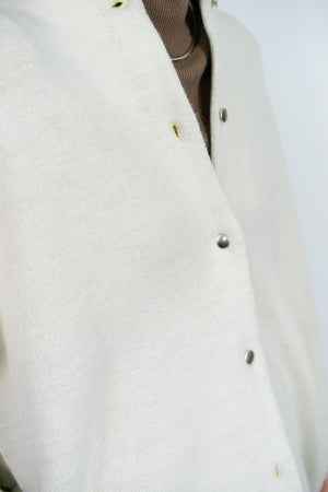 バイカラーミドルコーディガン