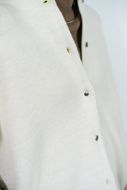 バイカラーミドルコーディガン