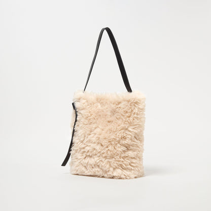 フェイクボア ワンショルダーバッグ