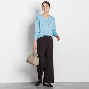 Brisbane Vネックニットプルオーバー≪11号あり≫