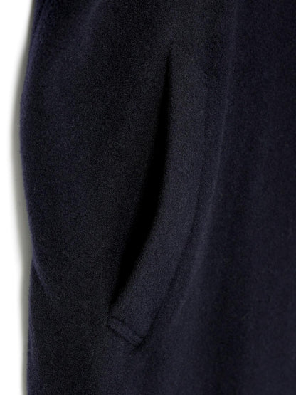 mizuiro ind ウールブレンドスタンドカラーコート