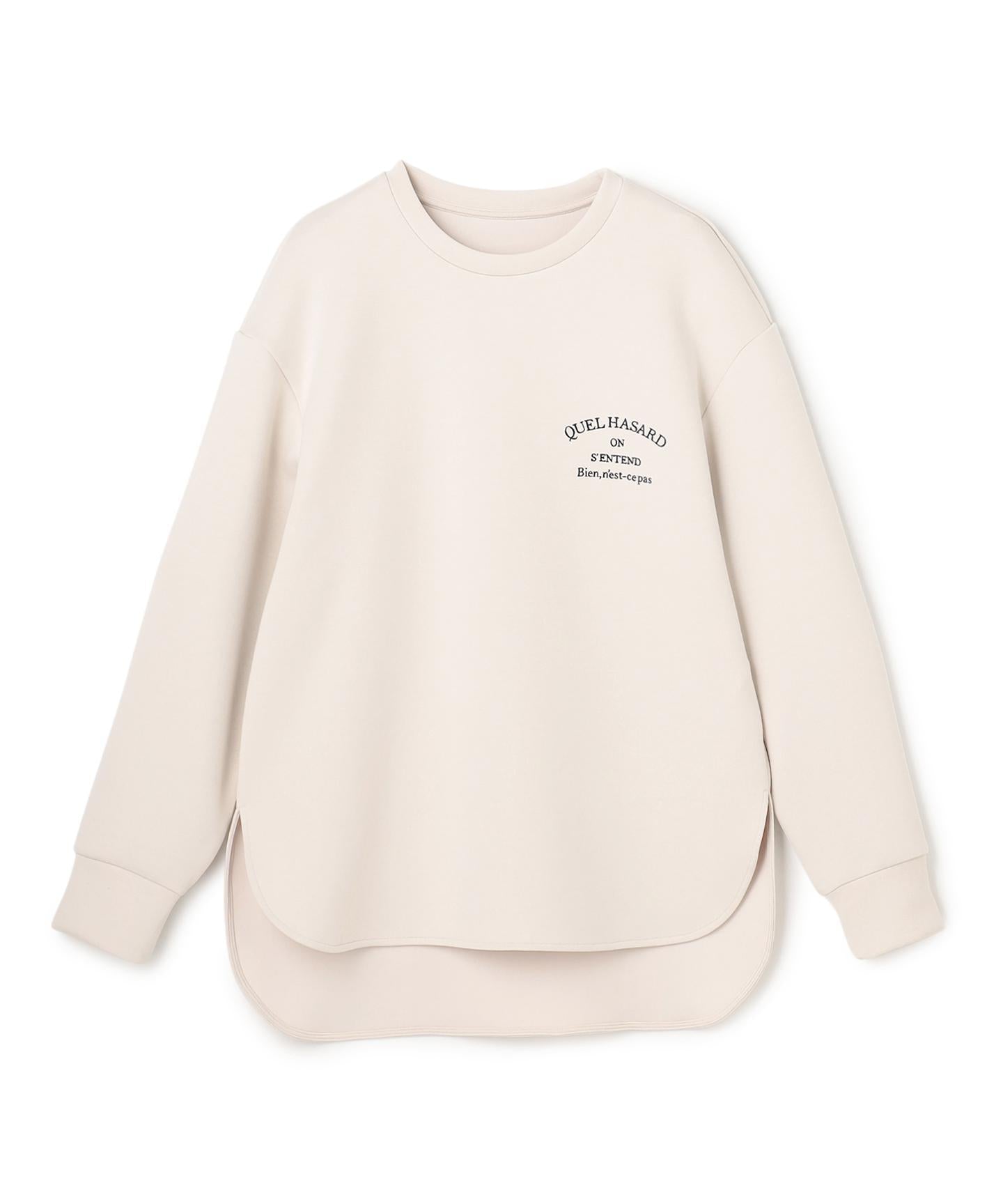 BEAUTY FORM JERSEY 刺繍ロゴ プルオーバー