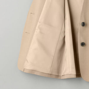 カットオフ カラーレス ジャケット