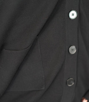 スムース編みルーズニットカーディガン