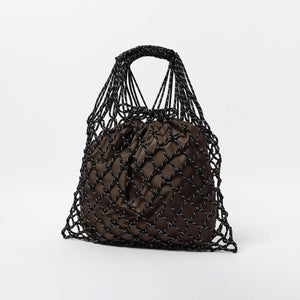 パラコード ネット ショルダーバッグ/かごバッグ