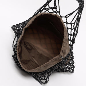 パラコード ネット ショルダーバッグ/かごバッグ