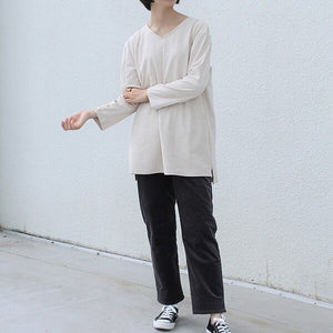 コーデュロイストレッチパンツ