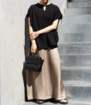 スタイルカバーキーネックカットソー