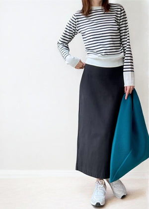 フレンチボーダーニット