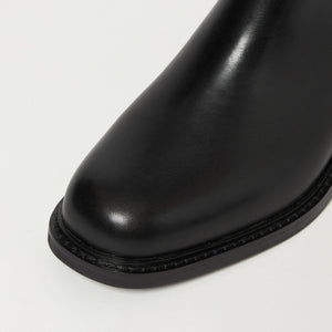 レザー ショートブーツ