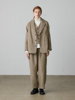 MidiUmi ハイネックフレアプルオーバー