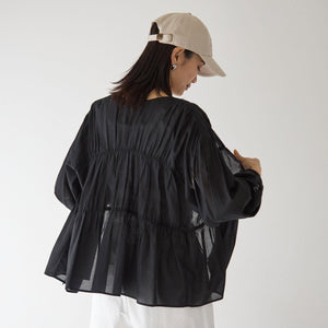 【結論シリーズ】全方位映えギャザーブラウス