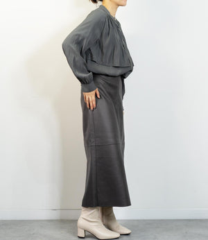 レイヤードライクエアリーブラウス