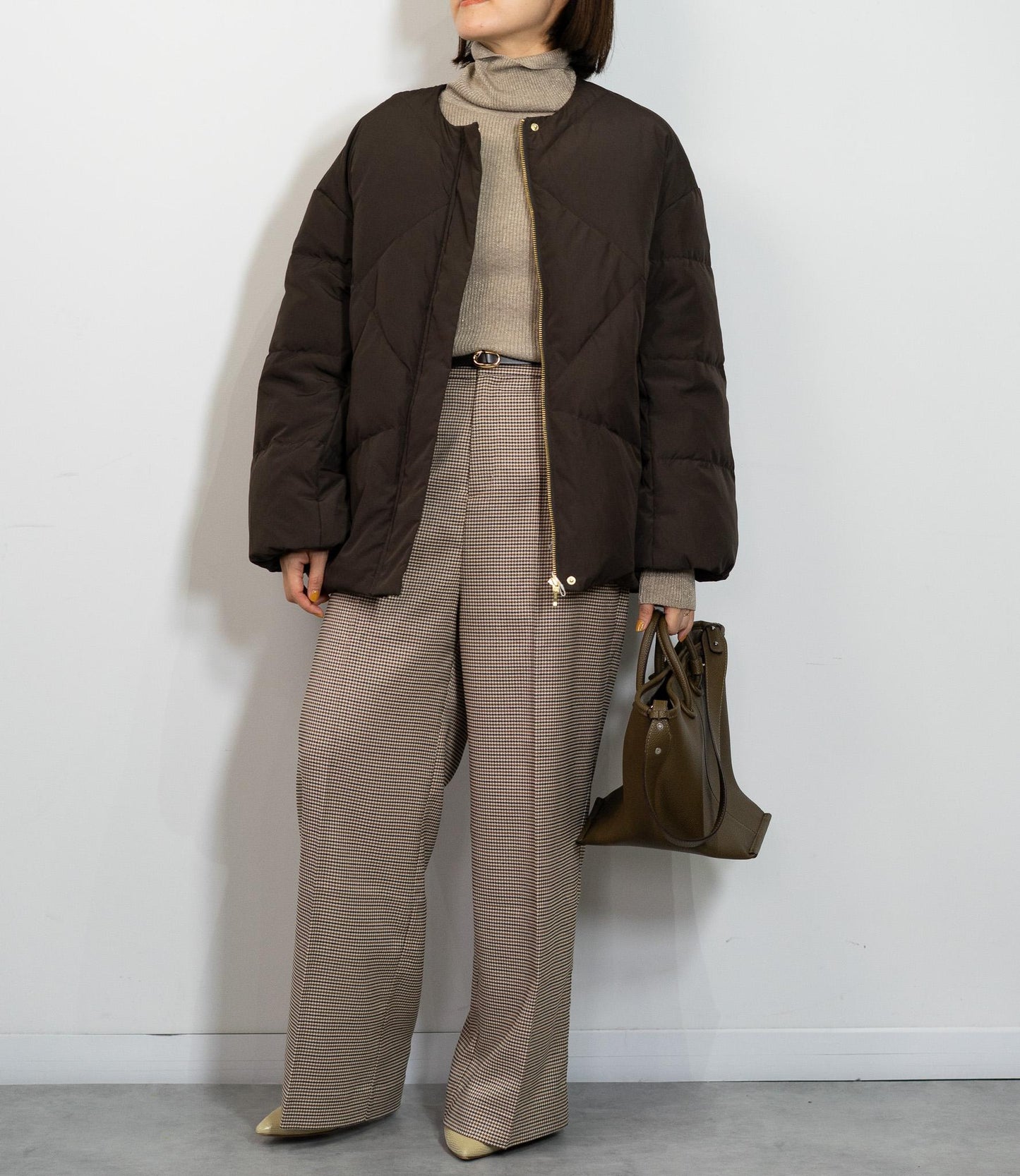 ラメタートルスリムニット