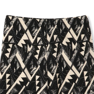 【WEB限定】オリエンタル柄クリスタルプリーツパンツ≪手洗い可能≫