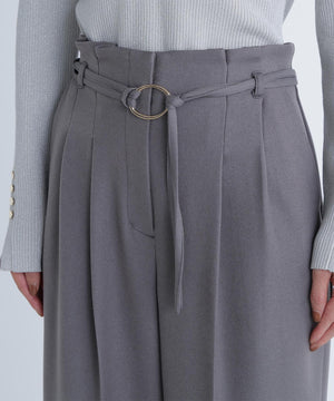 ダブルベルトワイドパンツII