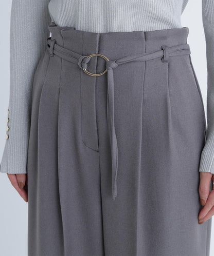 ダブルベルトワイドパンツII