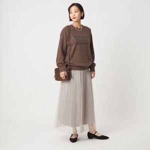 ミュージアム ロゴ スウェット プルオーバー