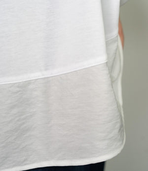 レイヤードオーバーTシャツ
