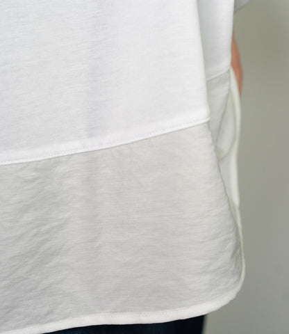 レイヤードオーバーTシャツ