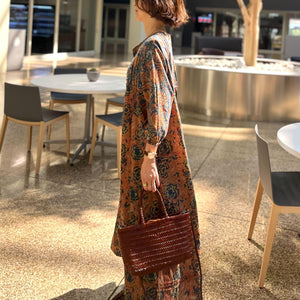 本革メッシュバック