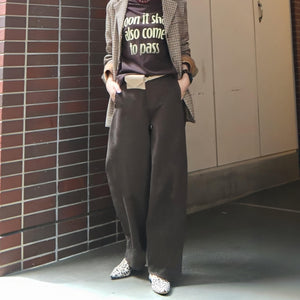 コットンカーブパンツ