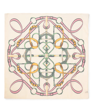 ウールカシミヤ デザイン ストール