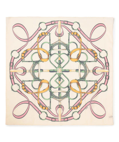 ウールカシミヤ デザイン ストール