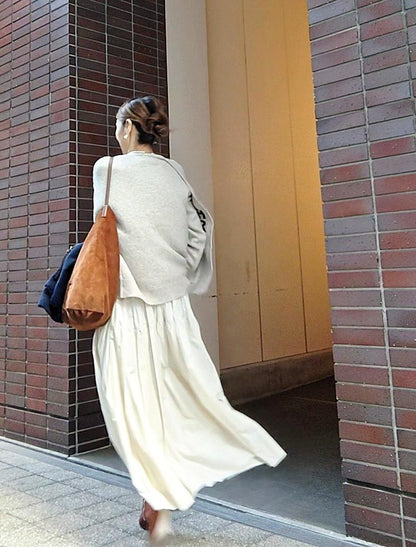 レタリングカーディガン